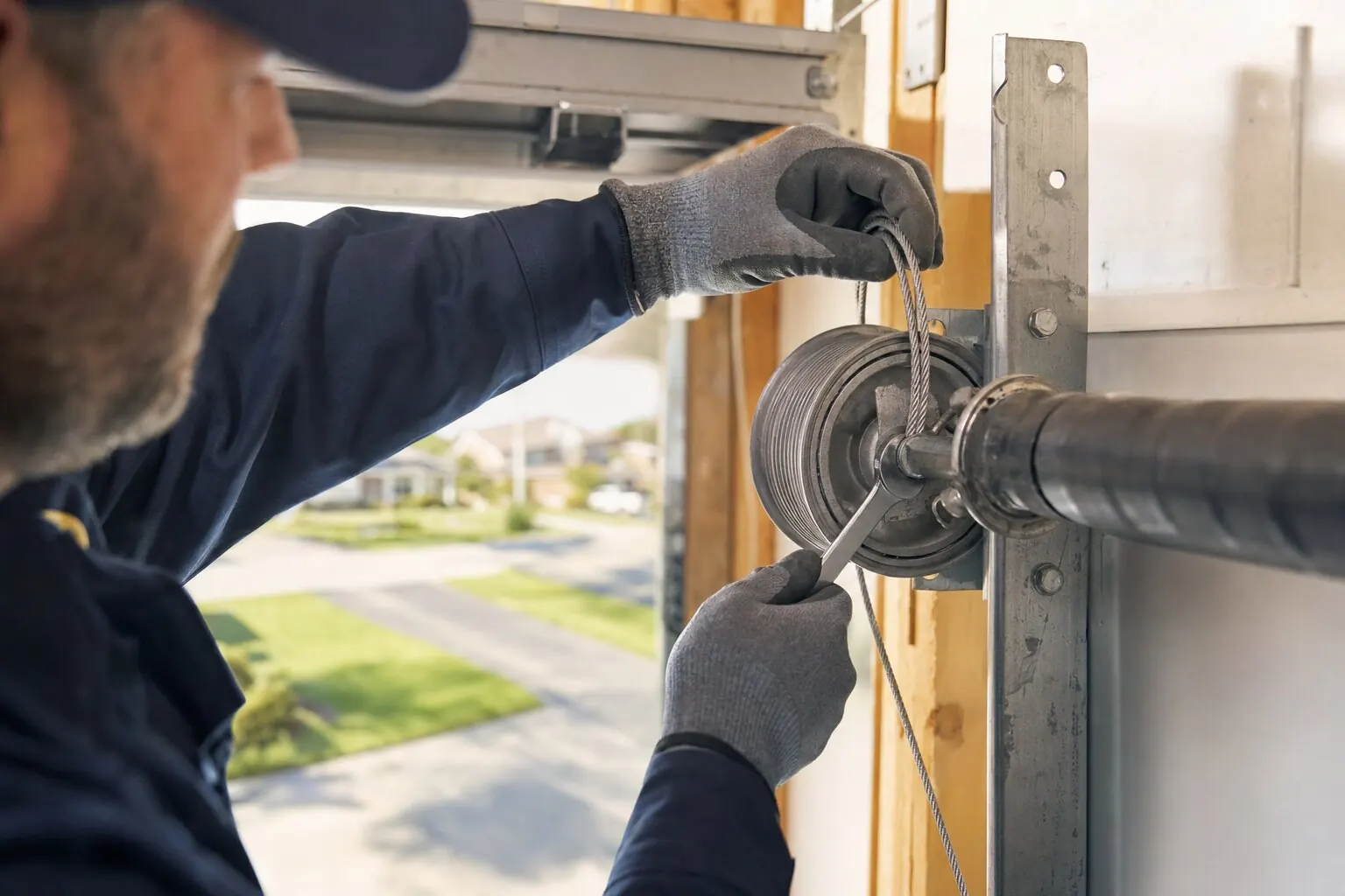 Garage Door Cable Repair — Ottawa & Surrounding Areas