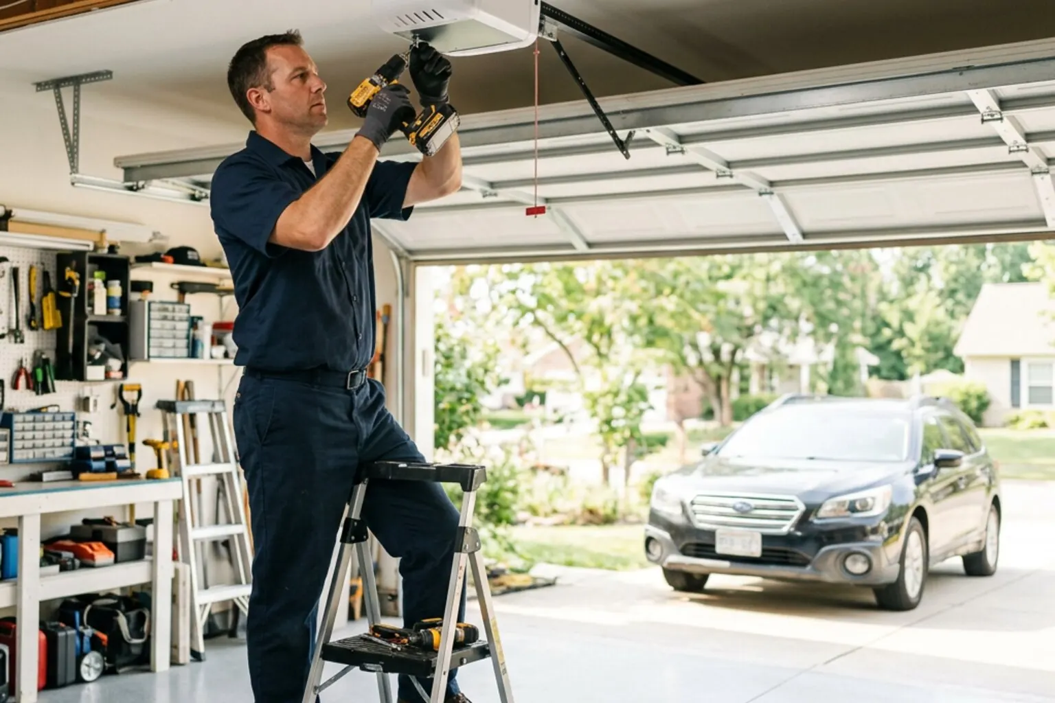 Garage Door Opener Installation — Ottawa & Surrounding Areas