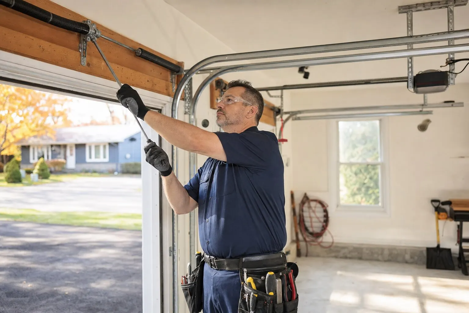 Garage Door Spring Repair — Ottawa & Surrounding Areas