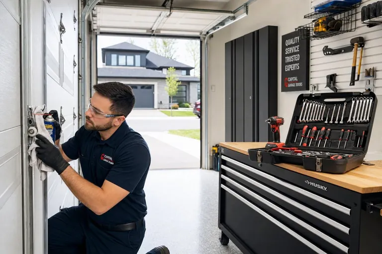 Garage door maintenance and tune-up Ottawa
